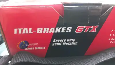Pastillas de freno Ital-Brakes GTX semi-metálicas - miniatura 1