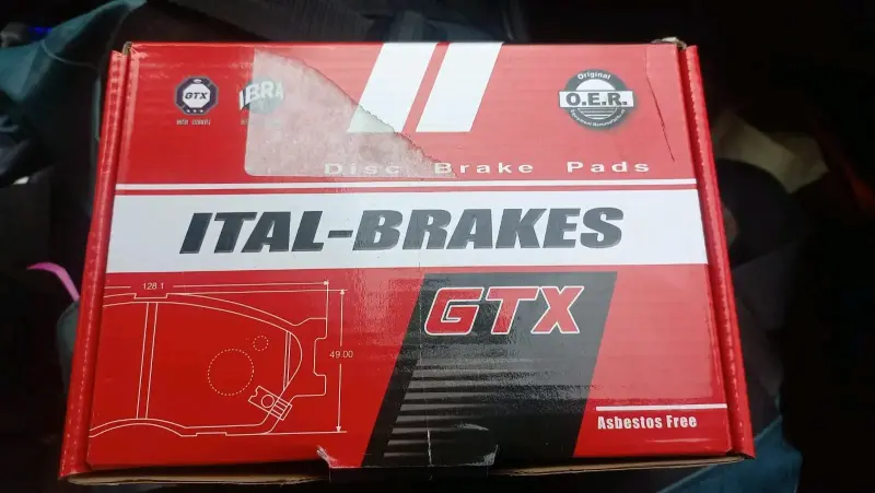 Pastillas de freno Ital-Brakes GTX semi-metálicas - 3