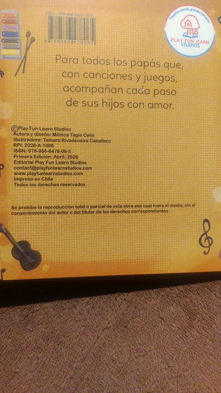 Libro infantil 'Canciones de Papá' de Mónica Tagle - 3
