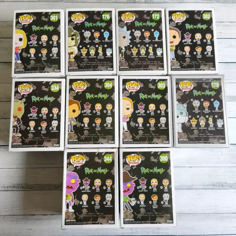 Set de figuras Funko Pop Rick and Morty - 2