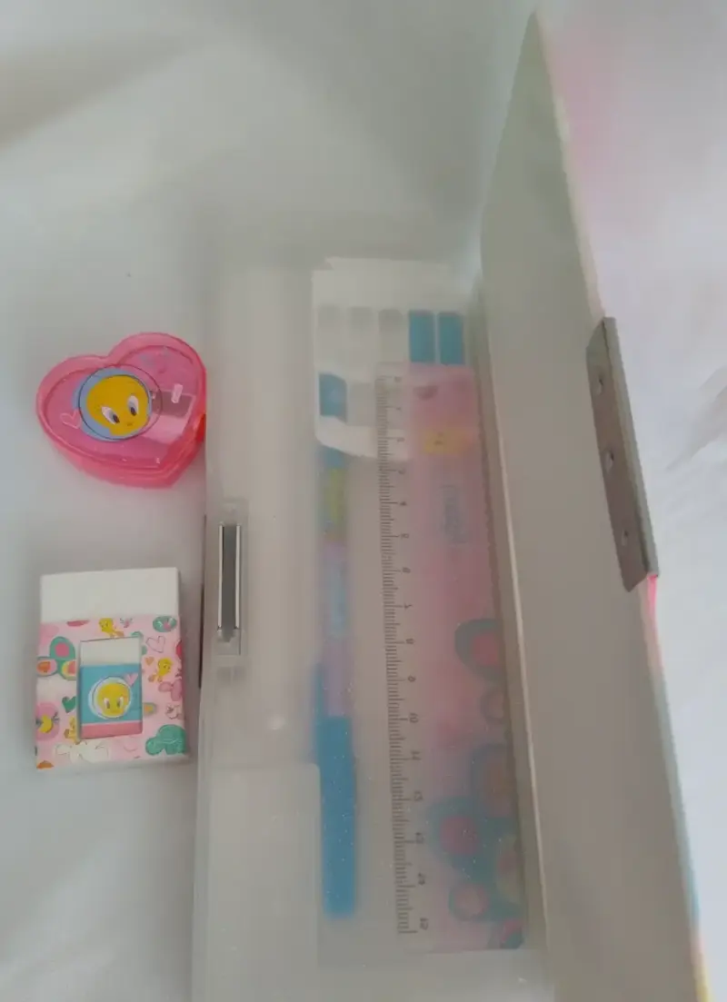 Estuche Retro Piolin Nuevo Con Accesorios y Cuadro - 4