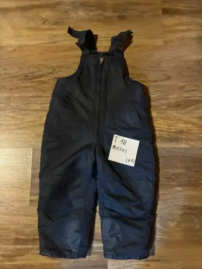 Pantalón de nieve para bebé 18 meses - miniatura 1