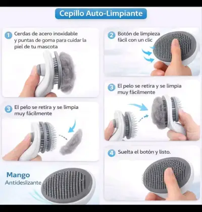 Cepillo removedor de pelo para mascotas - miniatura 2