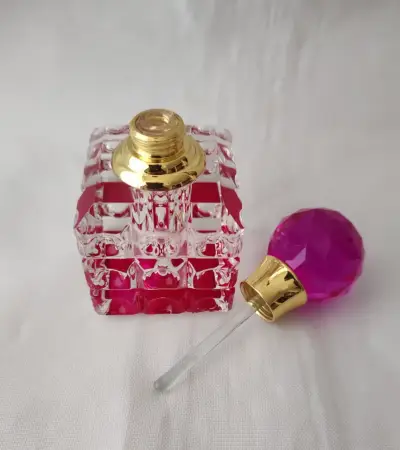 Perfumero Decorativo Cristal Estilo Vintage - miniatura 3