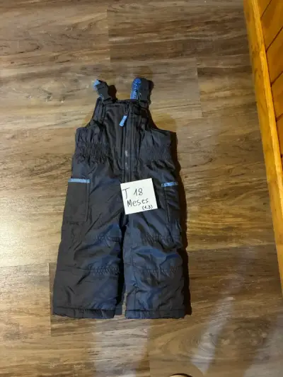 Pantalón de nieve para bebé 18 meses - miniatura 2