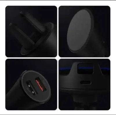 Cargador inalámbrico Xiaomi para auto CARGA RÁPIDA - miniatura 4