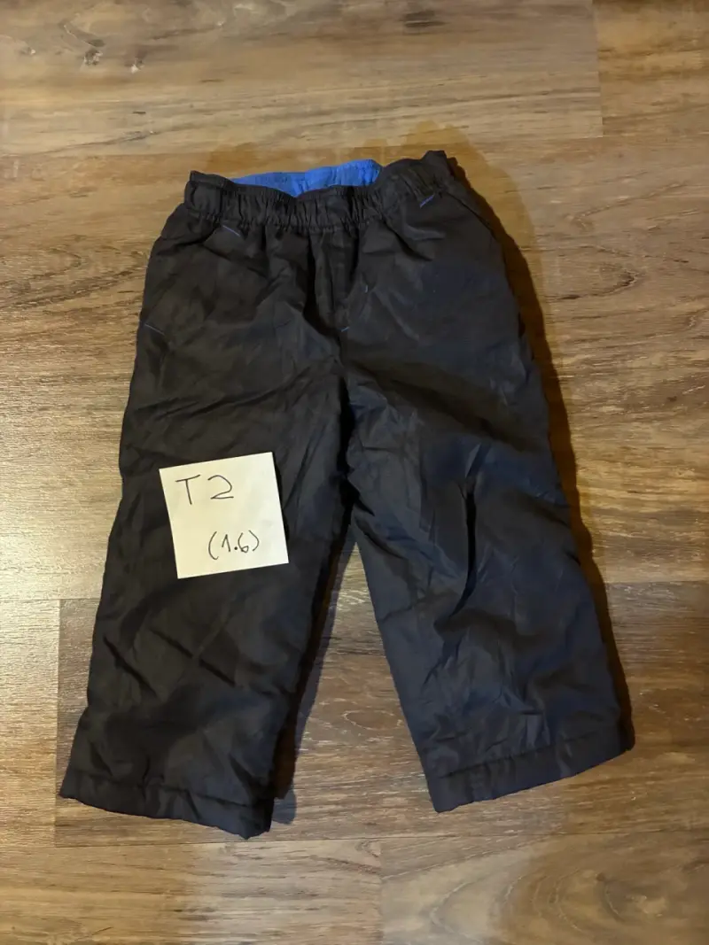 Pantalones impermeables para niños talla 2 2 - 1