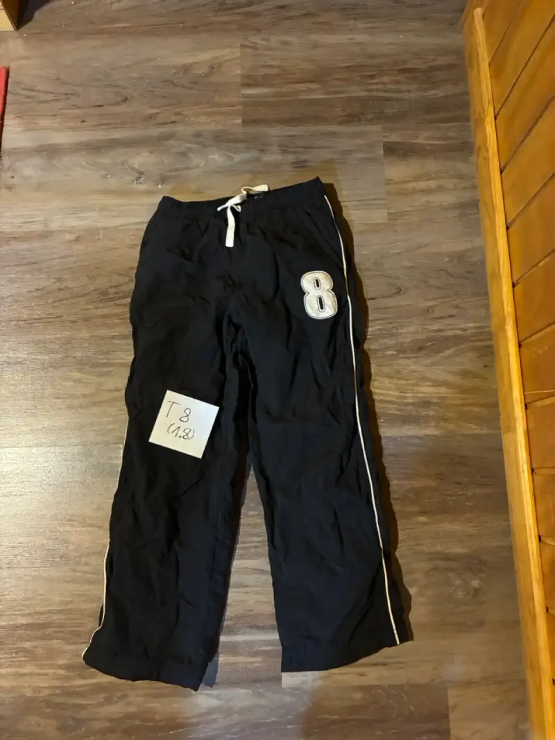 Pantalones nieve negros talla 8 para niños - 1