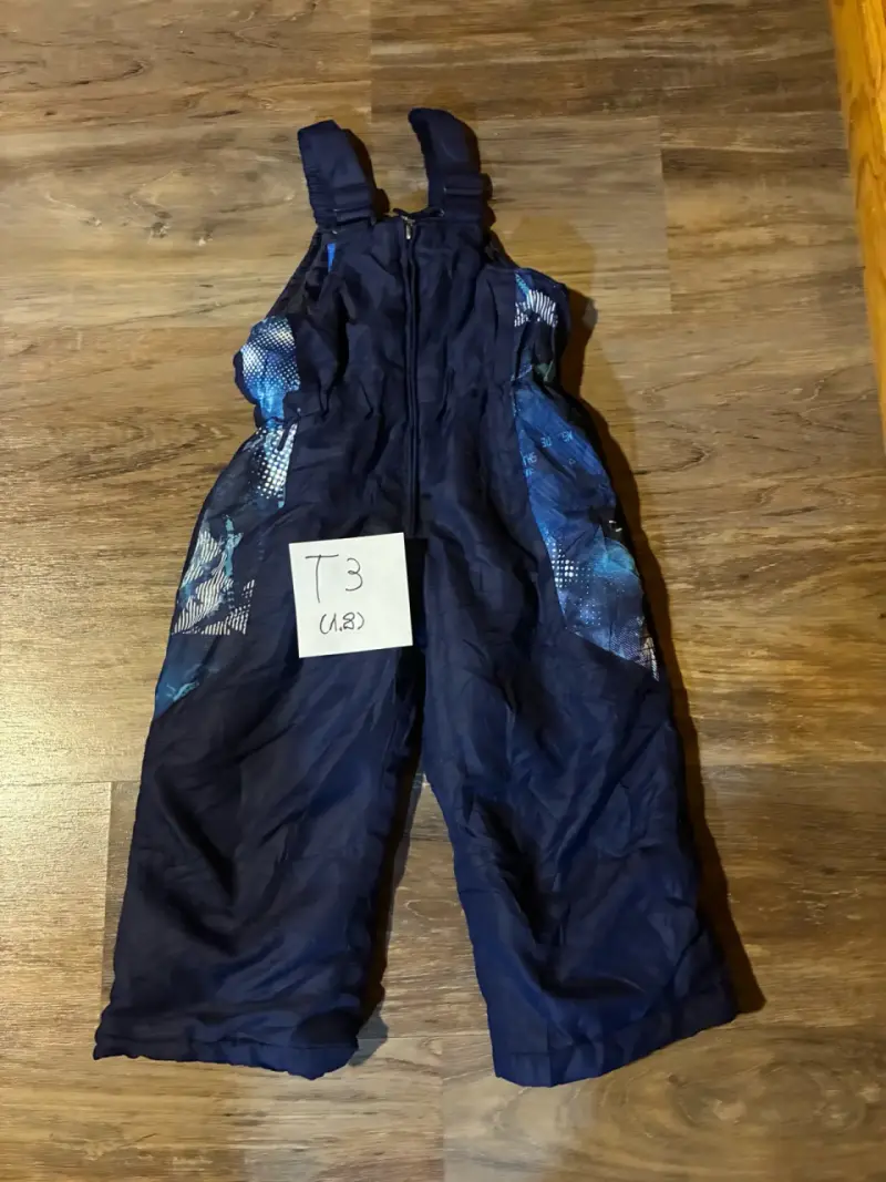 Pantalón de nieve infantil azul T3 - 1