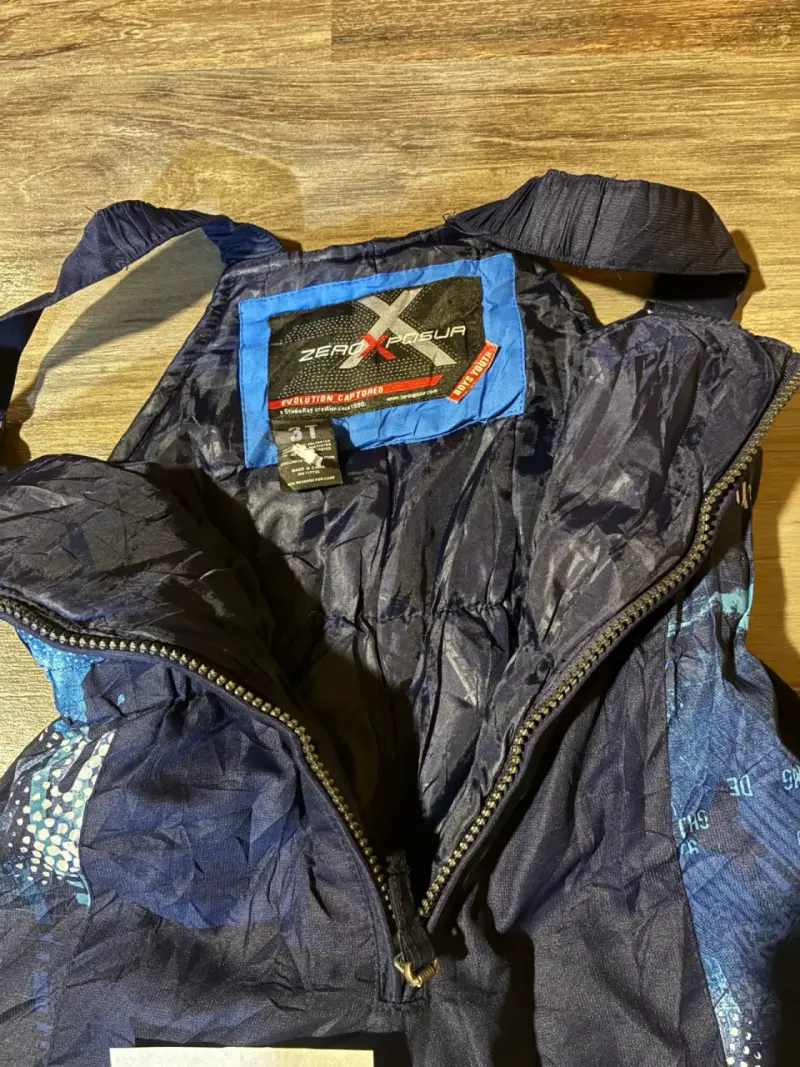 Pantalón de nieve infantil azul T3 - 2