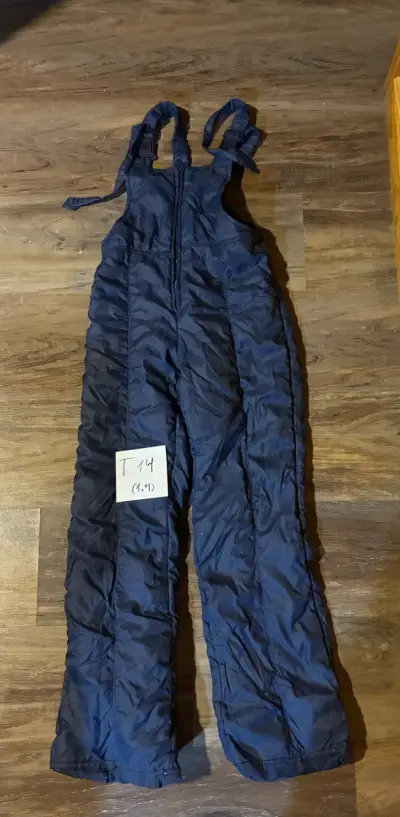 Pantalón de nieve azul para niño T14 - miniatura 1