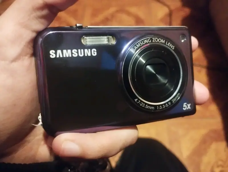 Cámara digital Samsung PL170 COLOR MORADO - 5