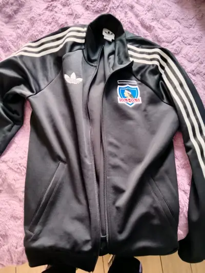 Chaqueta deportiva Adidas Colo-Colo negra - miniatura 1