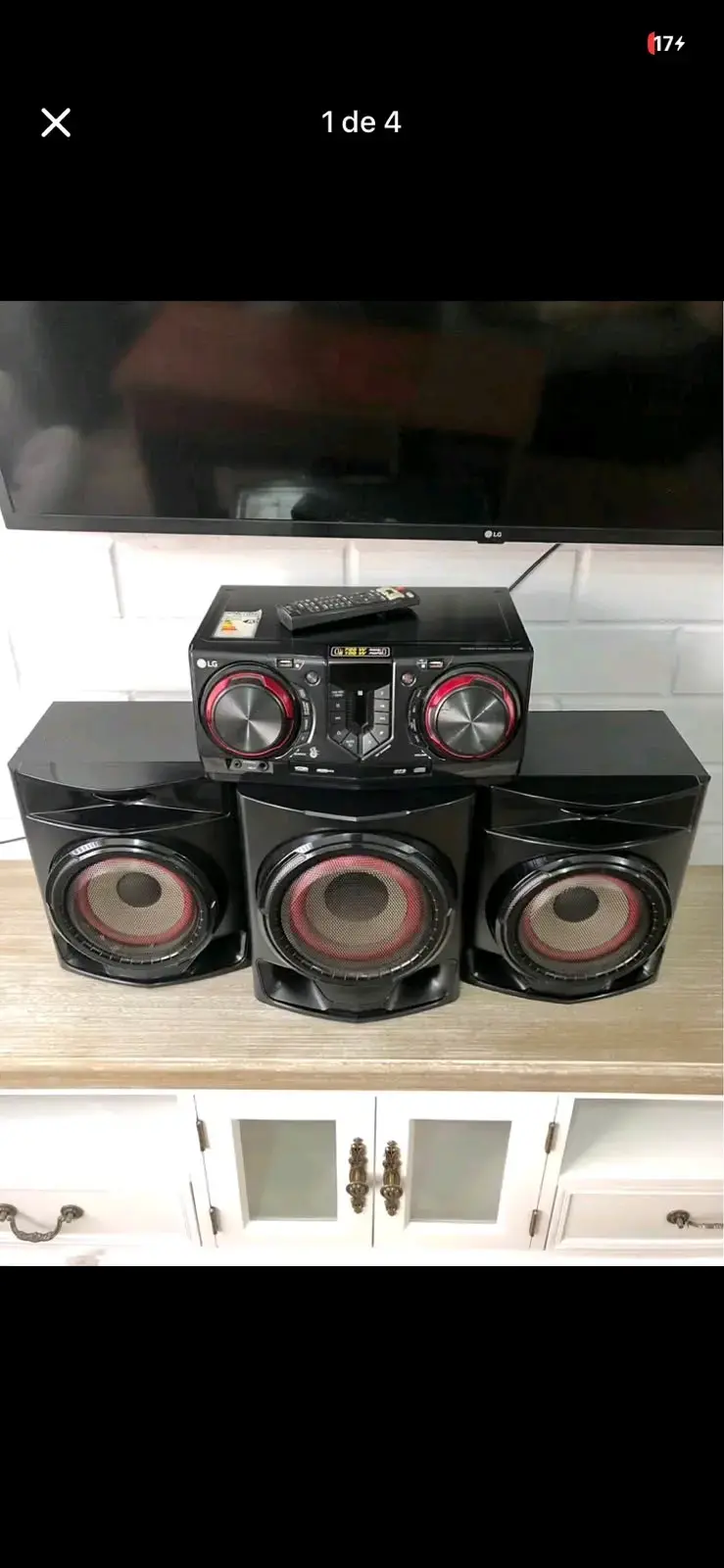 Sistema de sonido LG con parlantes potentes - 2