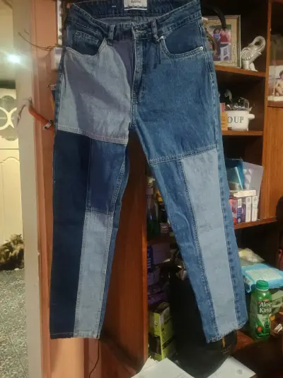 Jeans patchwork Sybilla para mujer - miniatura 5