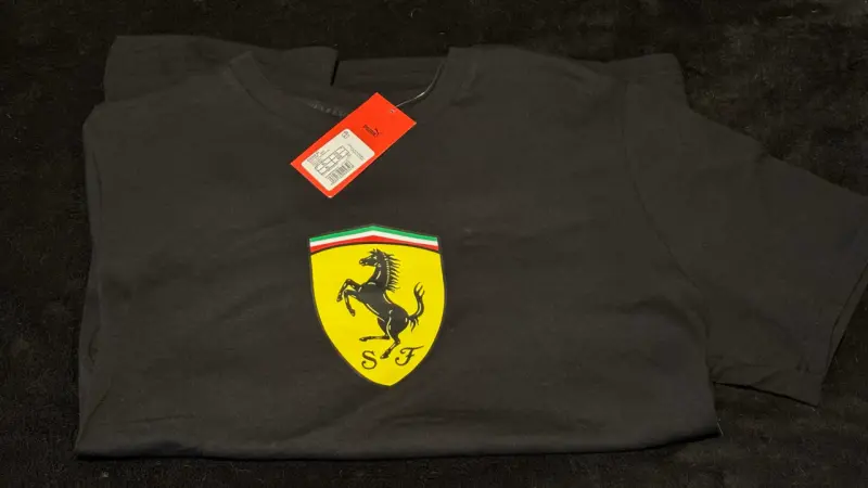 Polera negra Puma Ferrari XL - 2