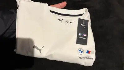 Polera blanca Puma BMW Motorsport - miniatura 2