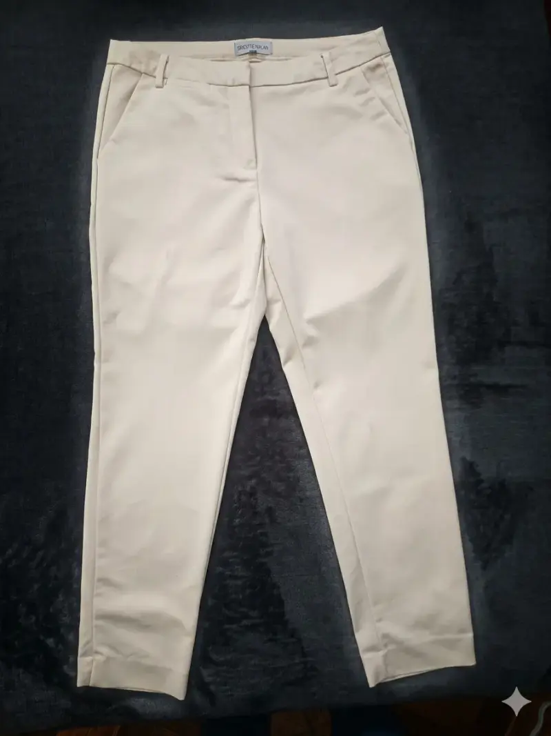 Pantalones beige Sportina para mujer - 1