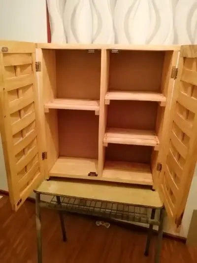 Mueble organizador de baño de Madera de Ciprés - miniatura 4