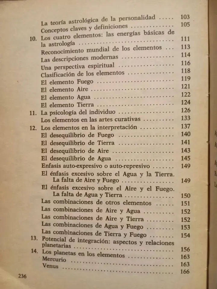 Libro Astrología Psicología y los Cuatro Elementos - 3