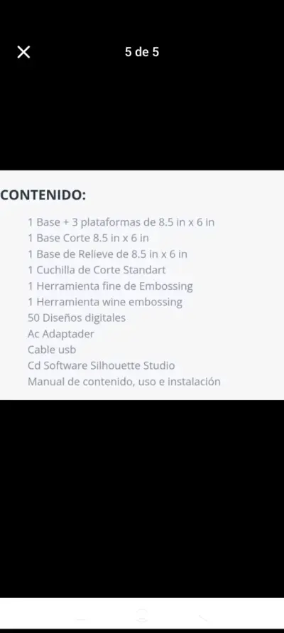Máquina de corte Silhouette Curio - miniatura 3