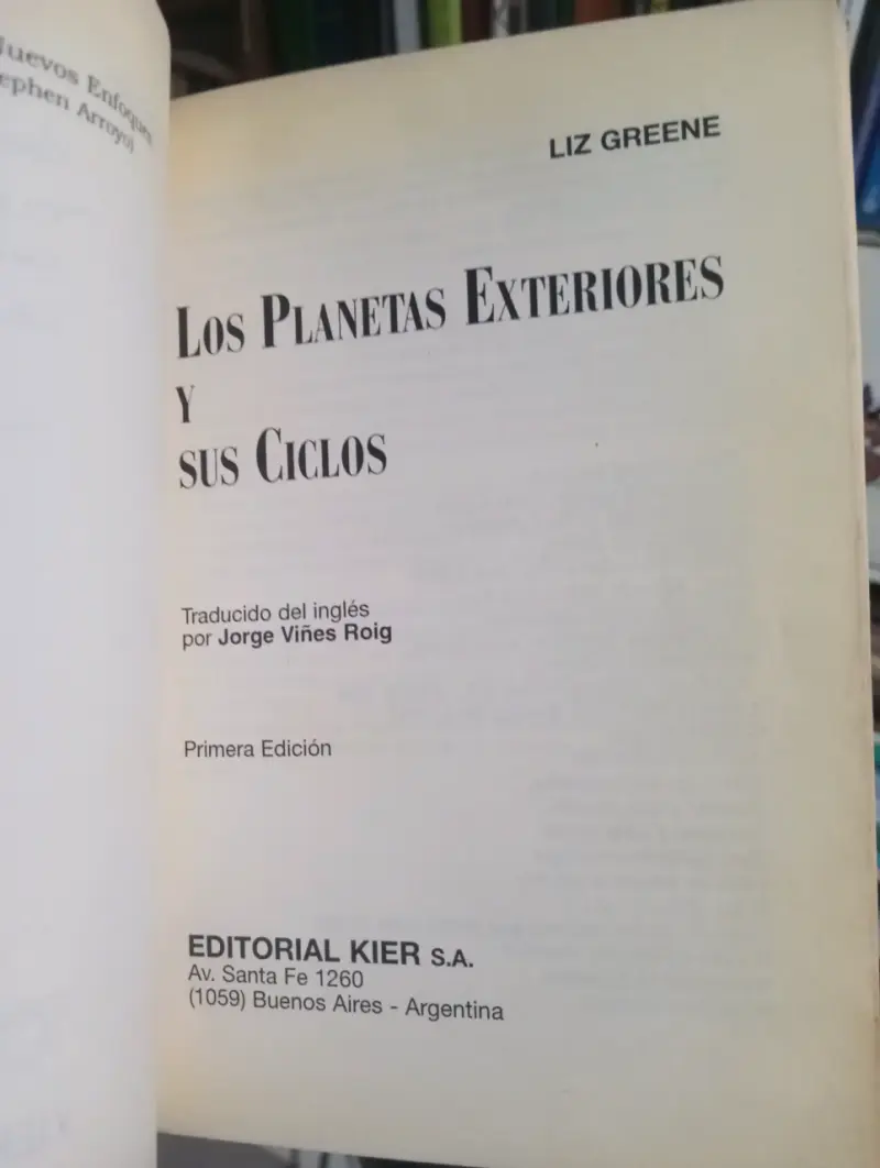 Libro 'Los Planetas Exteriores y sus Ciclos' - 2