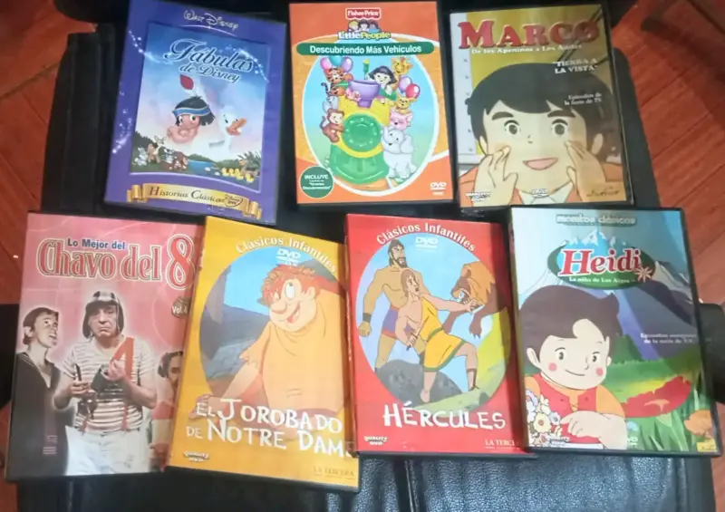 Colección de DVDs infantiles clásicos