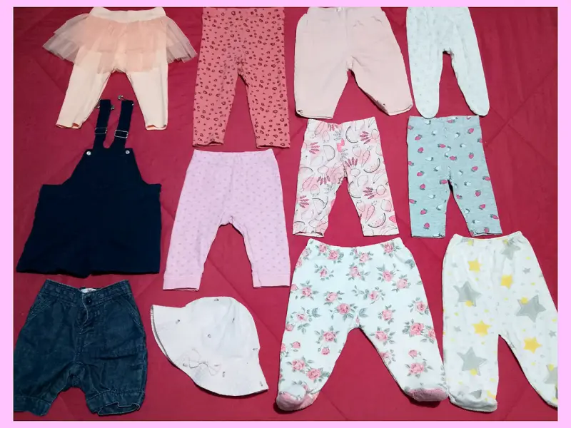 Lote de ropa para bebita - 1