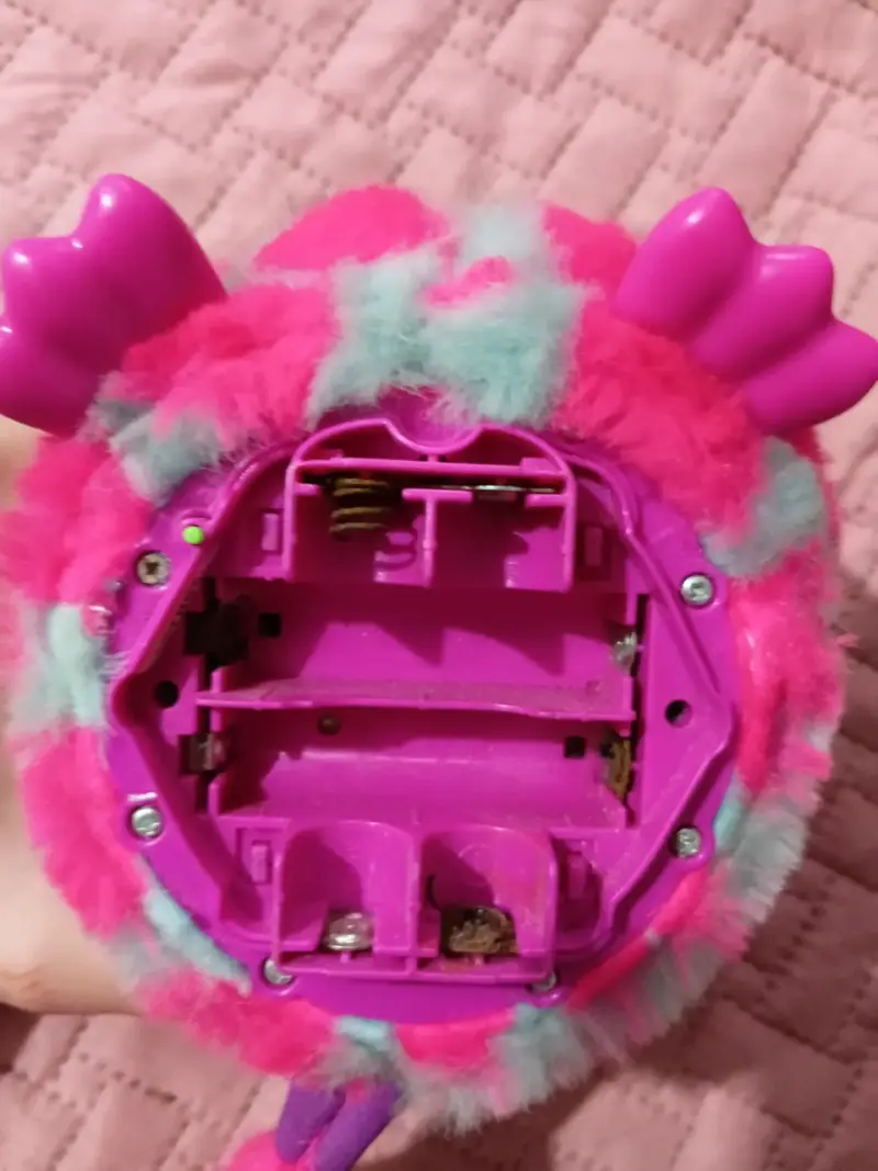 Juguete interactivo Furby rosa y celeste - 4