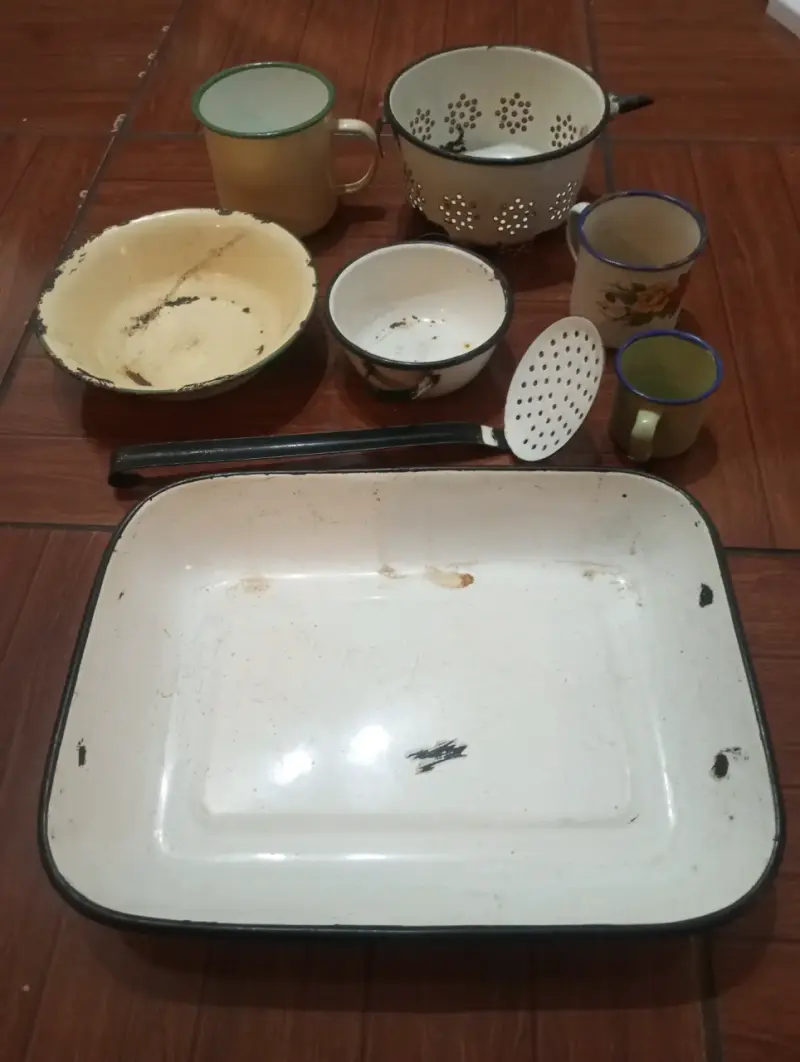 Enlozado de cocina vintage