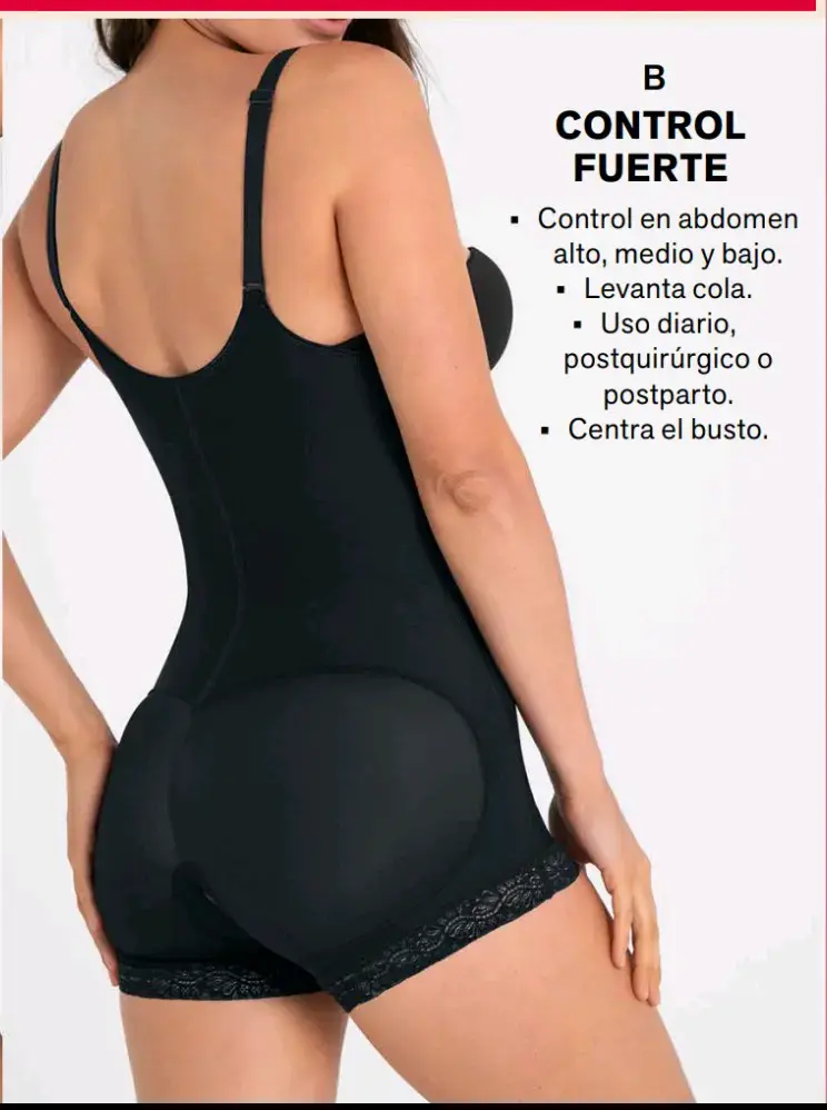 Body moldeador con tirantes ajustables - 2