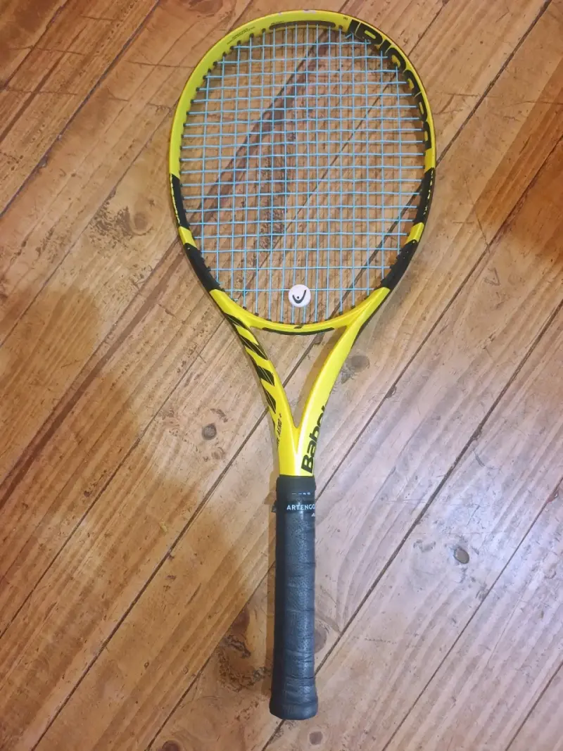 Raqueta de tenis Babolat amarilla profesional - 1