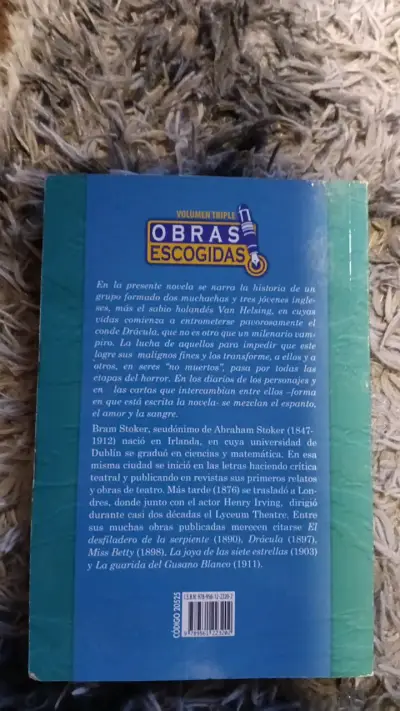 Libro Drácula de Bram Stoker edición Zig-Zag - miniatura 2