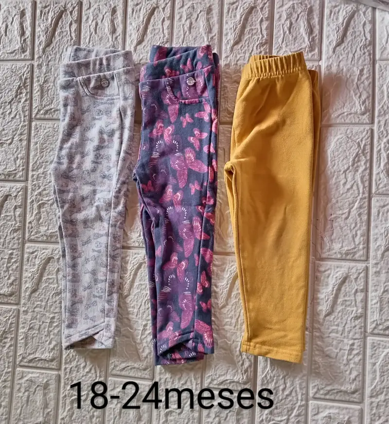 Set de pantalones para bebé 18-24 meses