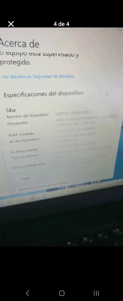 Laptop lenovo 14w. - miniatura 4