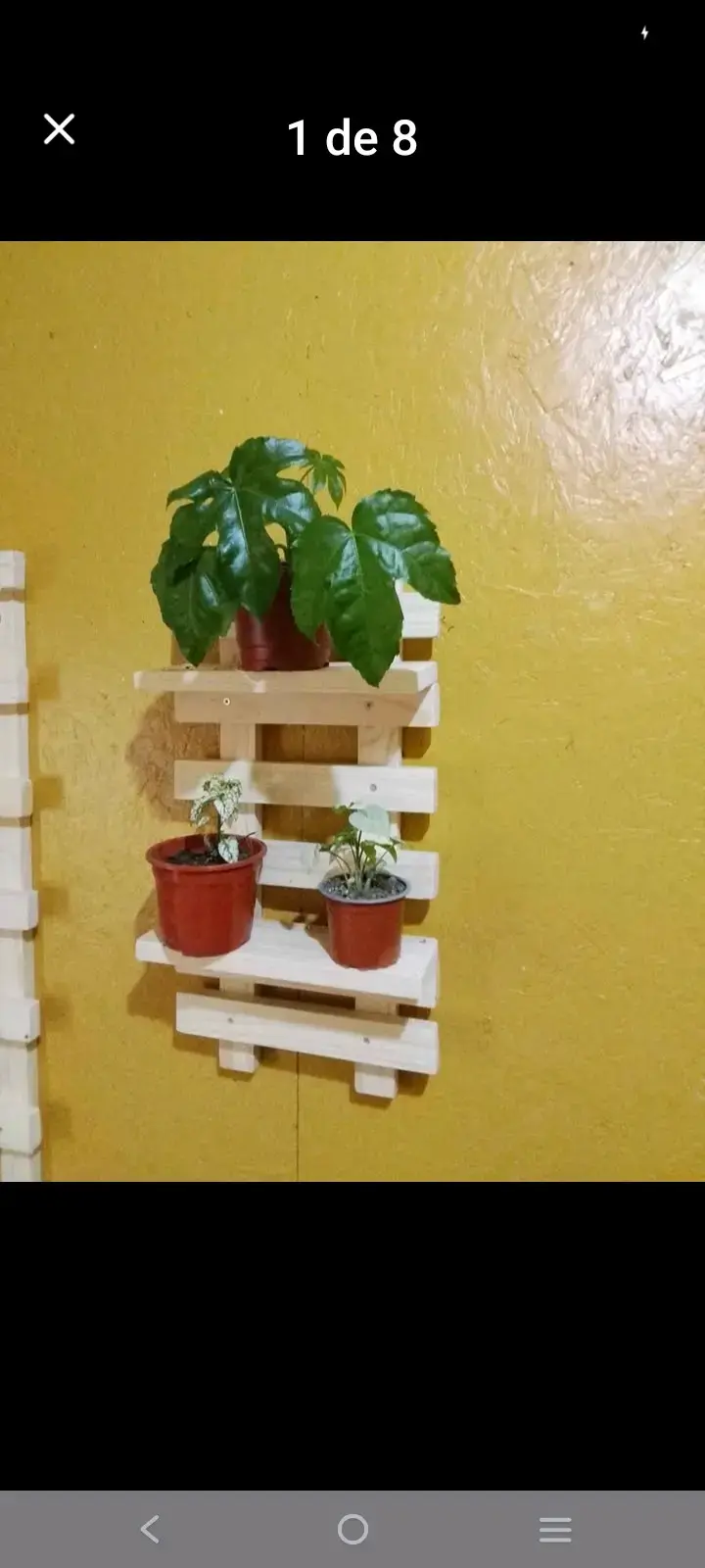 Estantes de pared decorativos negros - 5