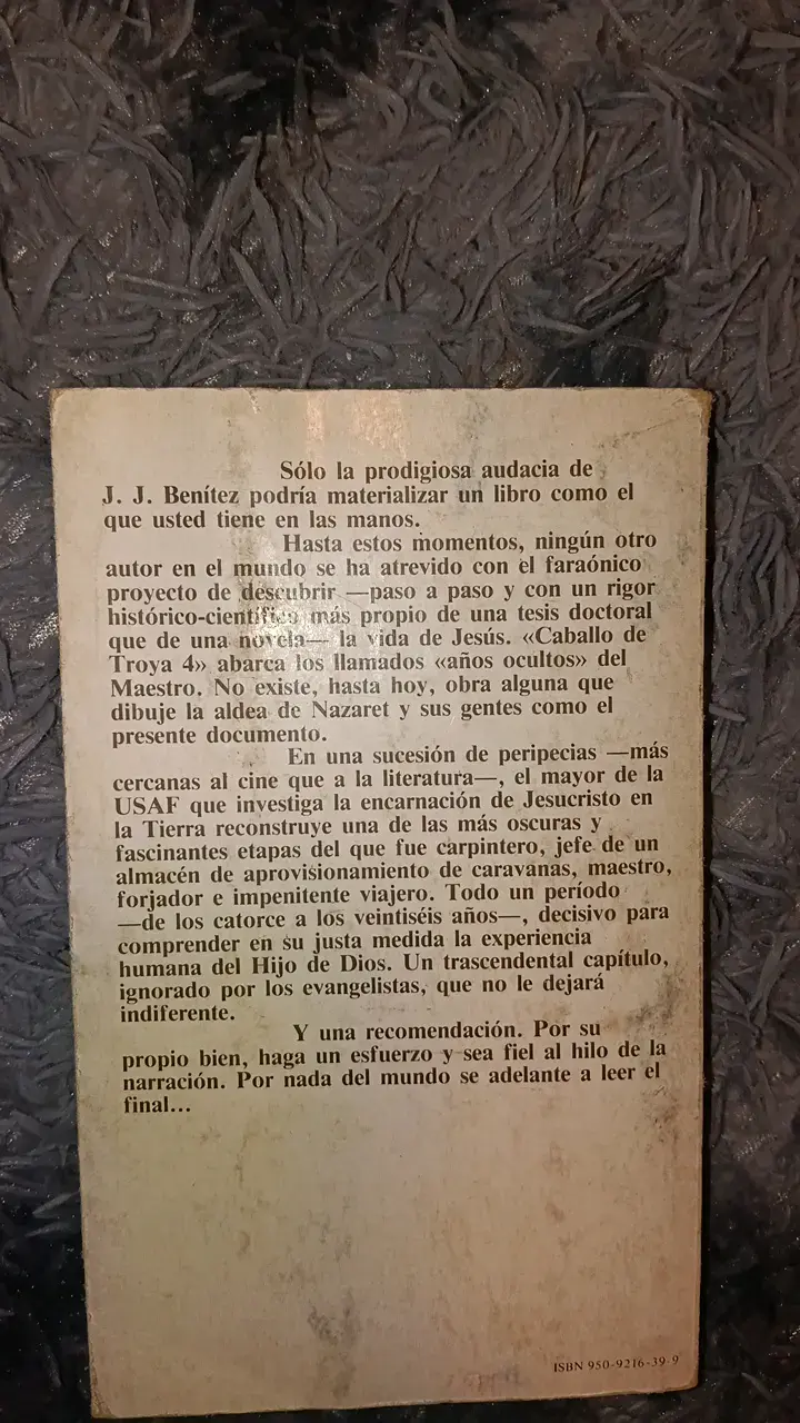 Libro Caballo de Troya 4 de J.J. Benítez - 2