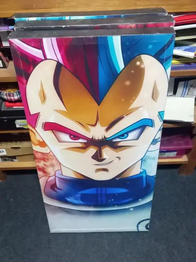 Tríptico decorativo de Vegeta Super Saiyan - miniatura 4