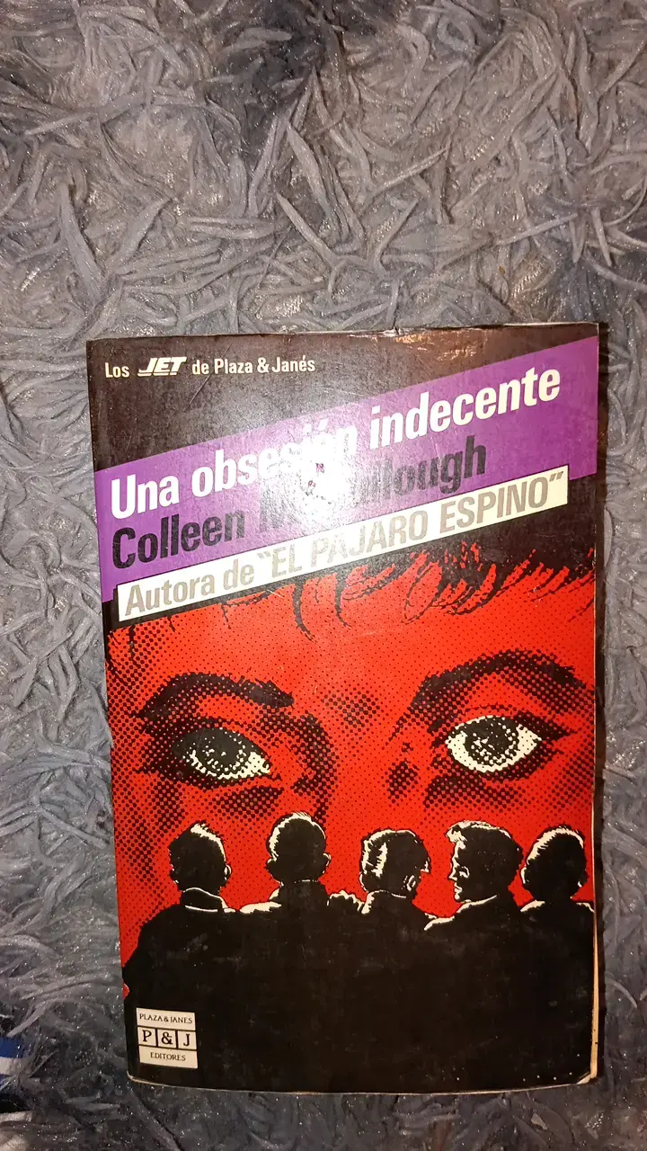 Libro 'Una obsesión indecente' de Colleen McCullough - 1