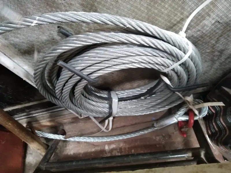 Cable de acero trenzado resistente