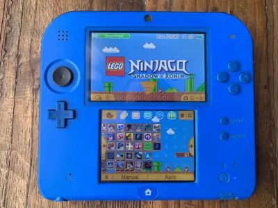Consola Nintendo 2DS azul con Mario Kart 7 - miniatura 4