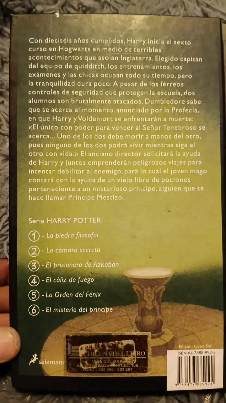 Libro Harry Potter y el misterio del príncipe - 2