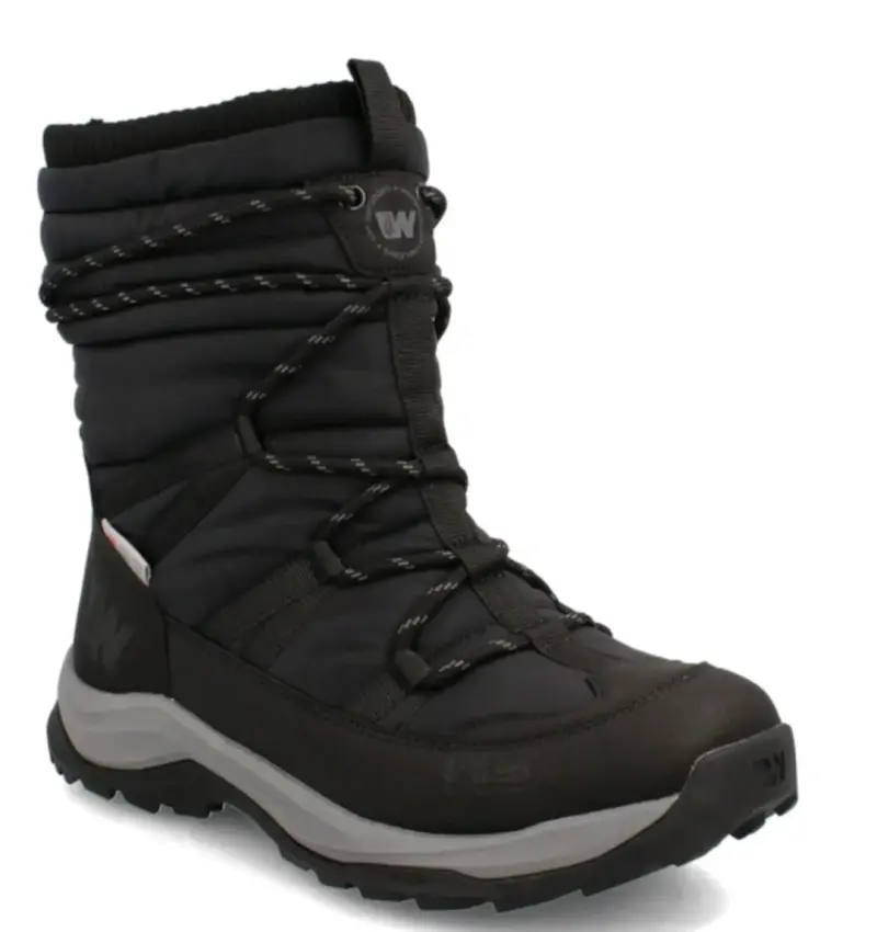 Botas de invierno negras impermeables - 1