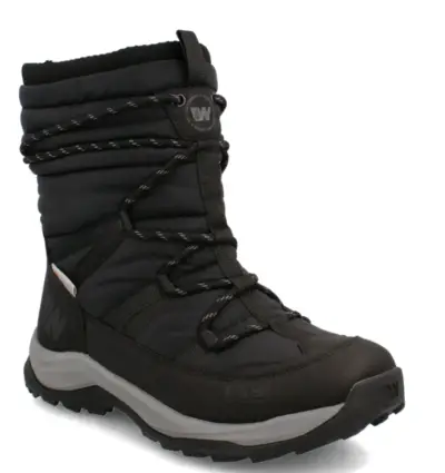 Botas de invierno negras impermeables - miniatura 1
