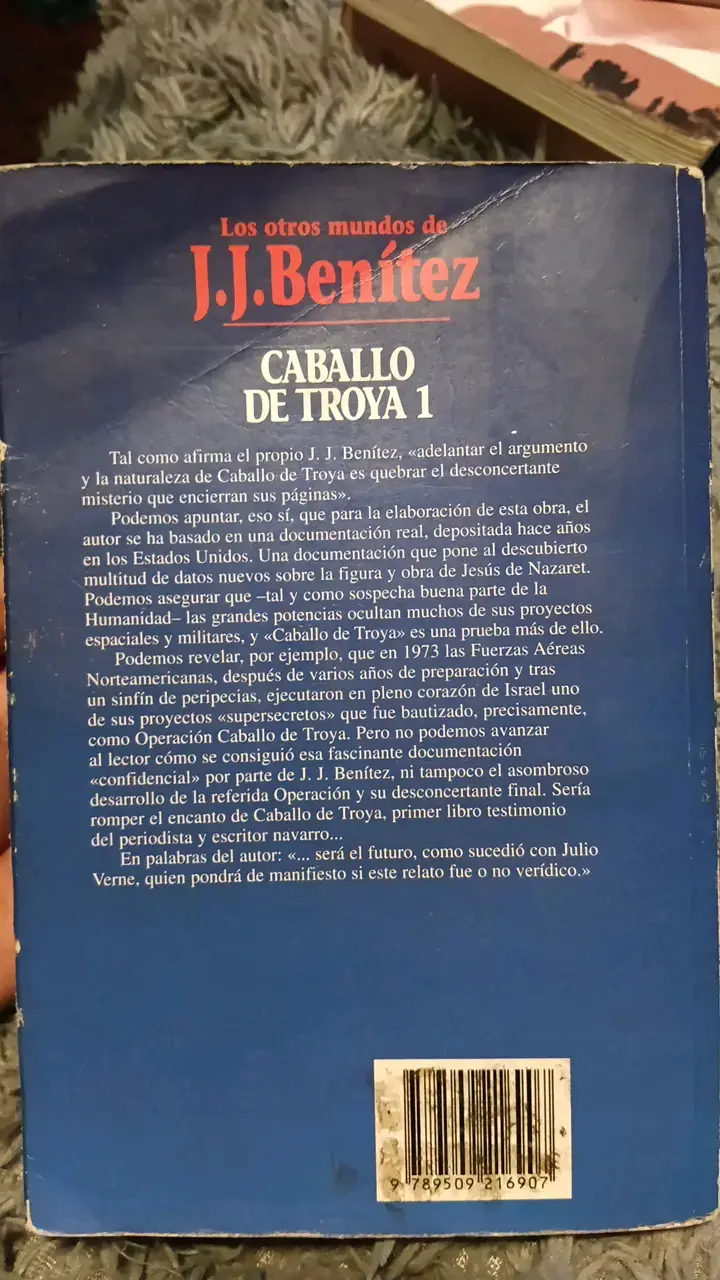Libro Caballo de Troya 1 de J.J. Benítez - 2