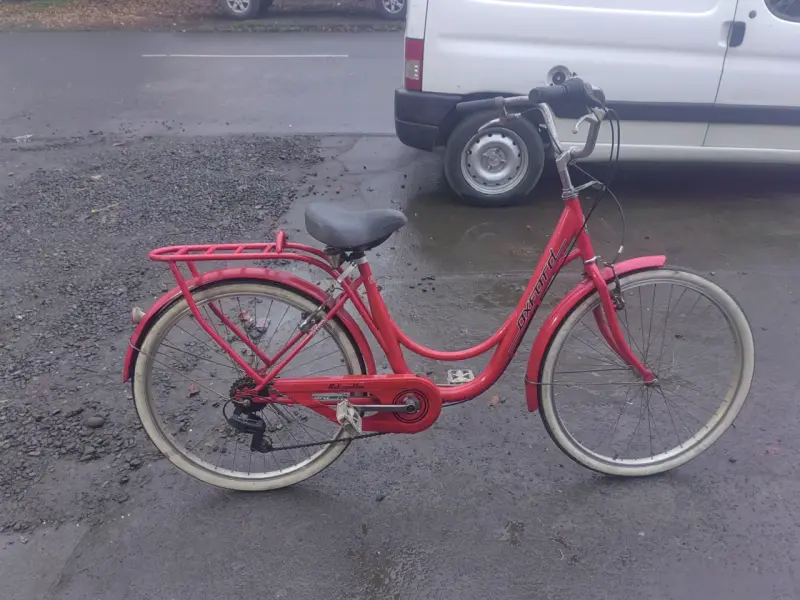 Bicicleta urbana Oxford roja - 1