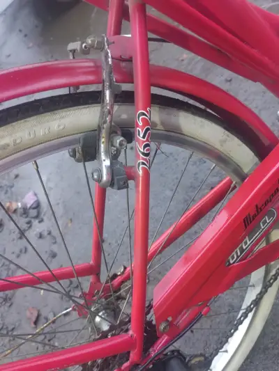 Bicicleta urbana Oxford roja - miniatura 4