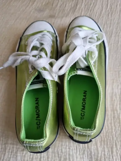 Zapatillas verdes con plataforma - miniatura 4