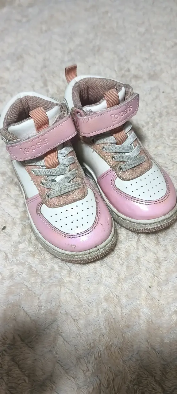 Zapatillas infantiles Topsis rosadas