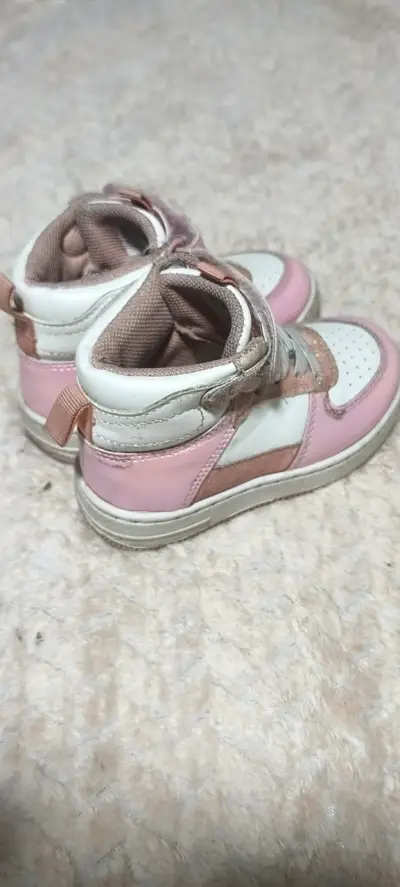 Zapatillas infantiles Topsis rosadas - miniatura 2